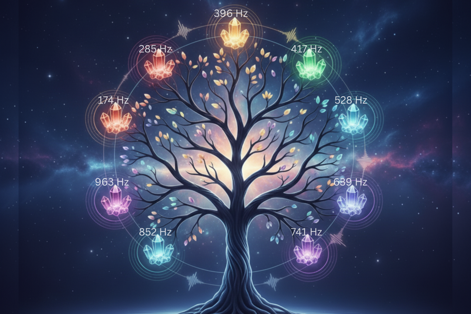 The Nine Sacred Tones: Discover the Healing Power of Solfeggio Frequencies