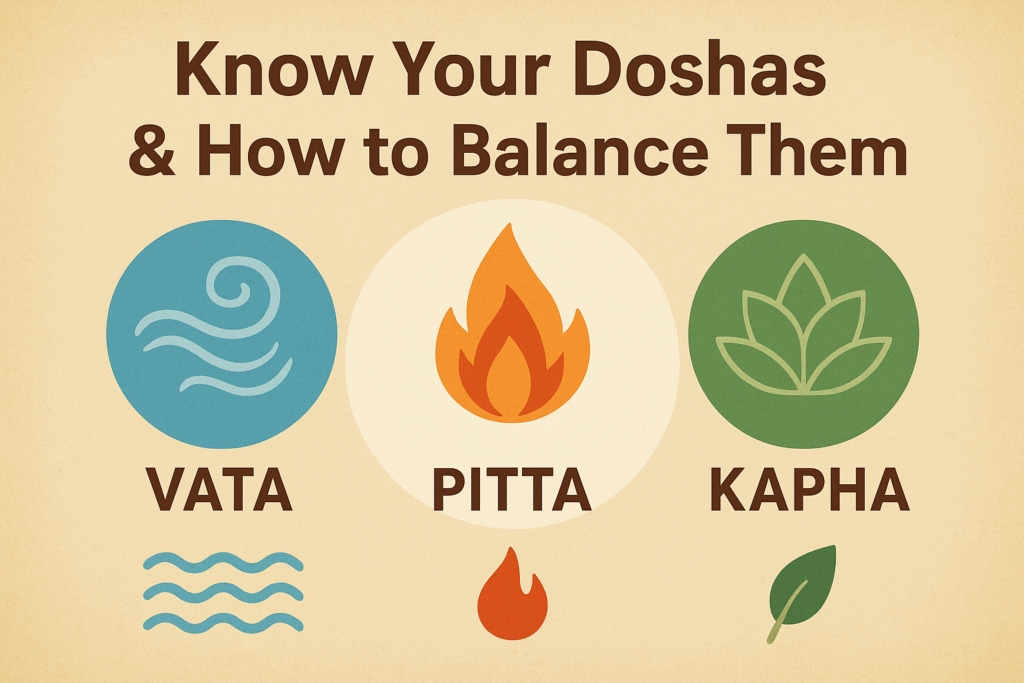 Discover Your Inner Balance: Understanding Vata, Pitta & Kapha
