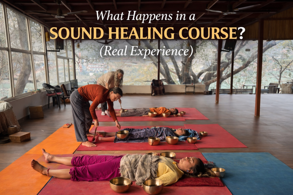 sound healing course in rishikesh visuals