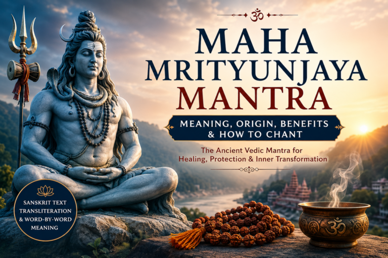 Maha Mrityunjaya Mantra Meaning Word by Word Translation