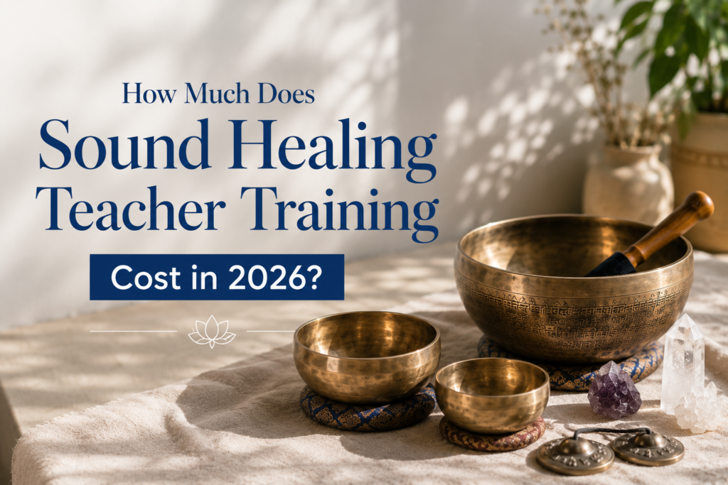 sound healing teacher training cost