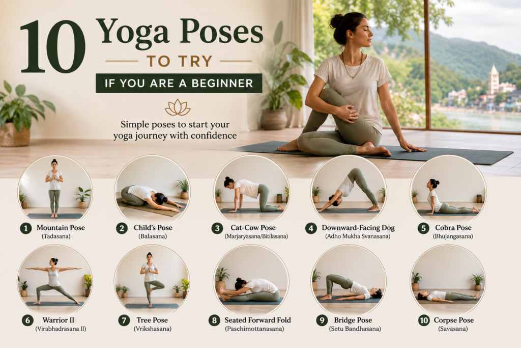 yoga poses for beginners