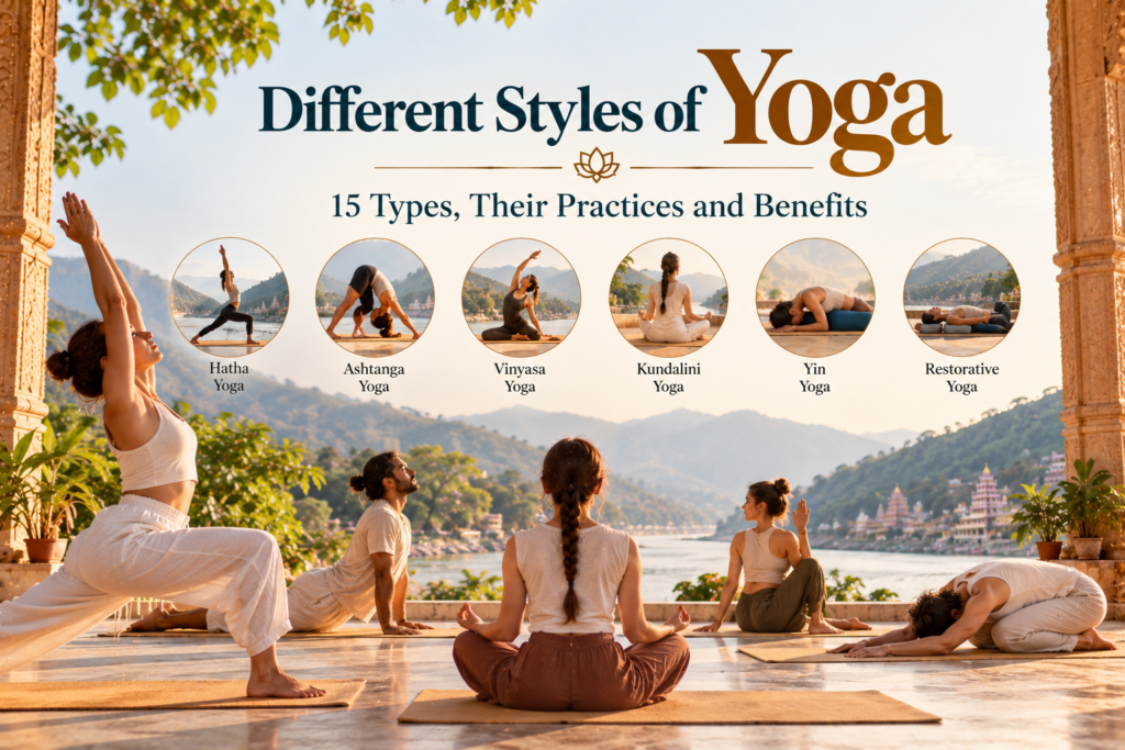 Different Styles of Yoga Retreat