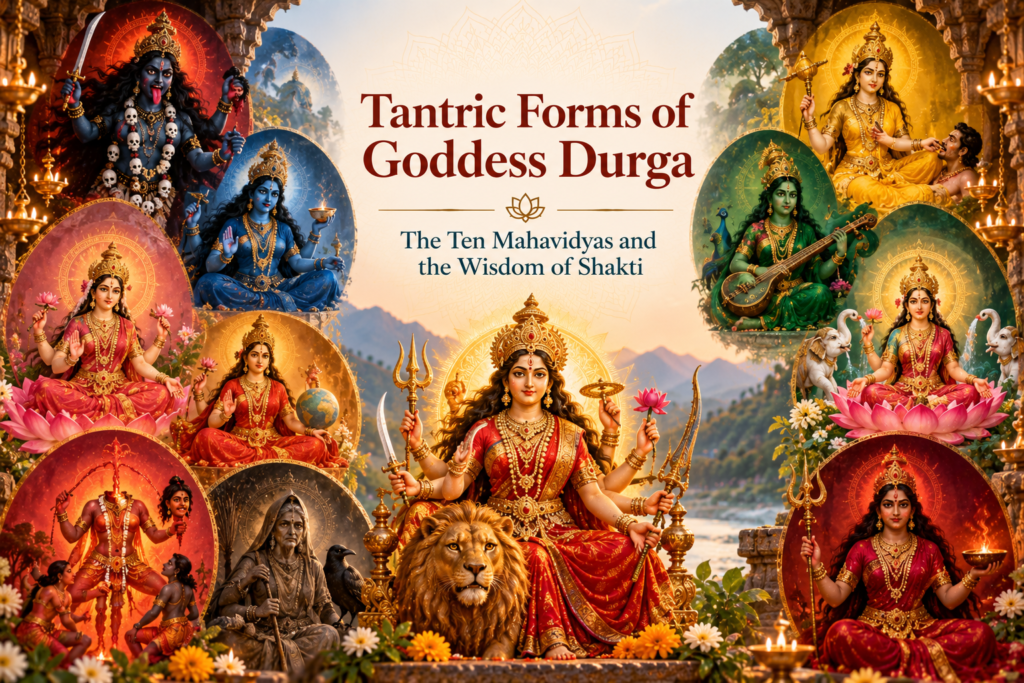 Tantric Forms of Goddess Durga