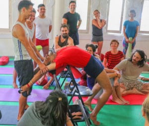 Iyengar Yoga Practice with shri Parveen Nair