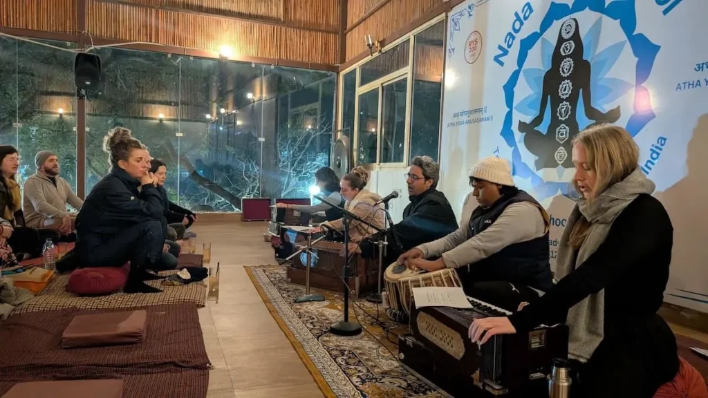 kirtan and mantra chanting