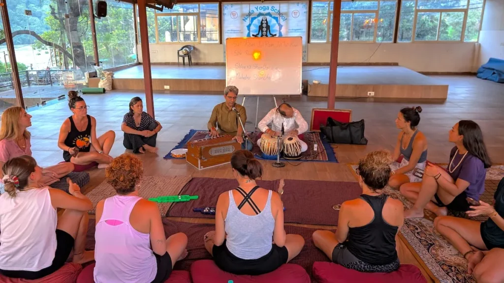 kirtan & mantra chanting at nada yoga ttc