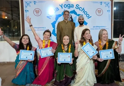 nada yoga (the yoga of sound) teacher training graduation