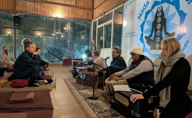 kirtan and mantra chanting